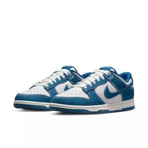 Nike Dunk Low Retro Se-  Summit White/industrial Blue Size M8.5 New In Box